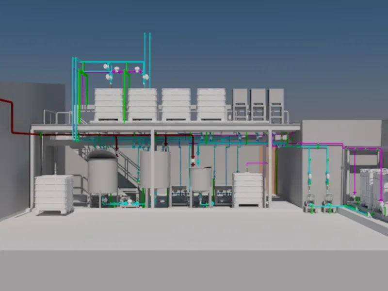 Imagem ilustrativa de Projeto de fábrica de ração